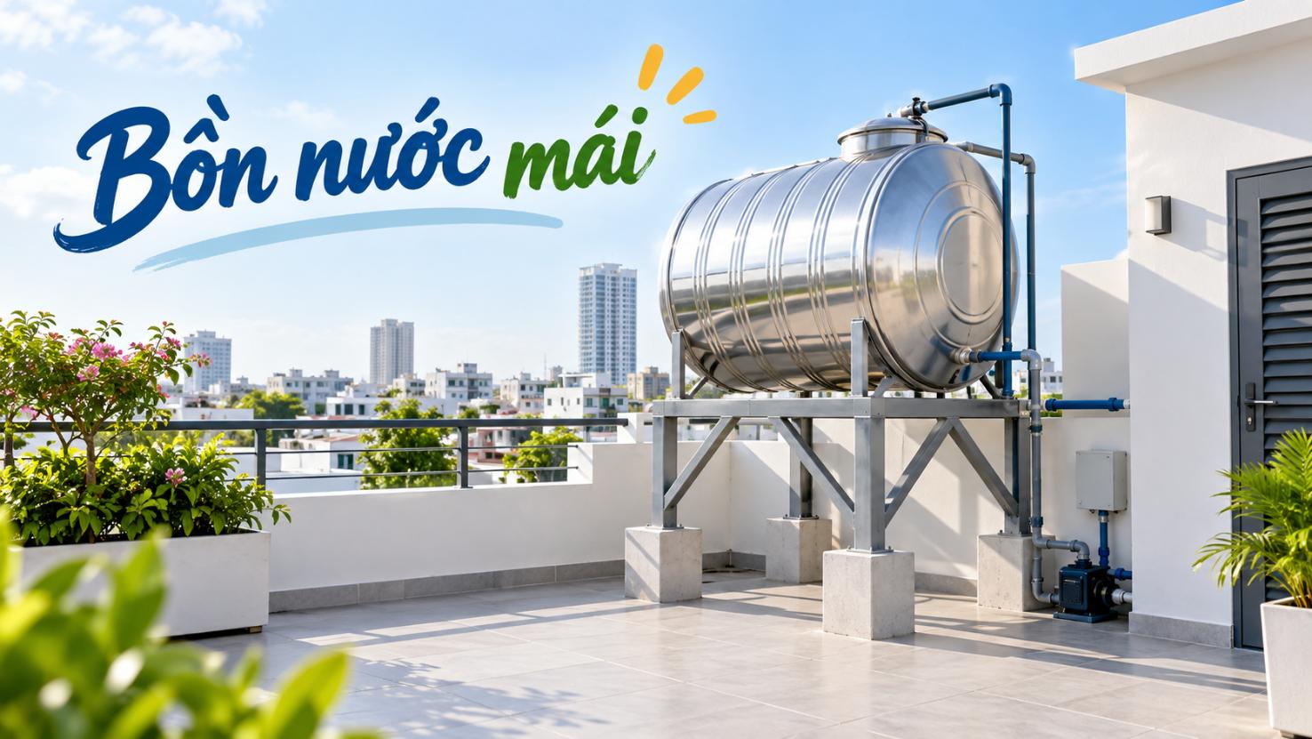 Bồn nước mái